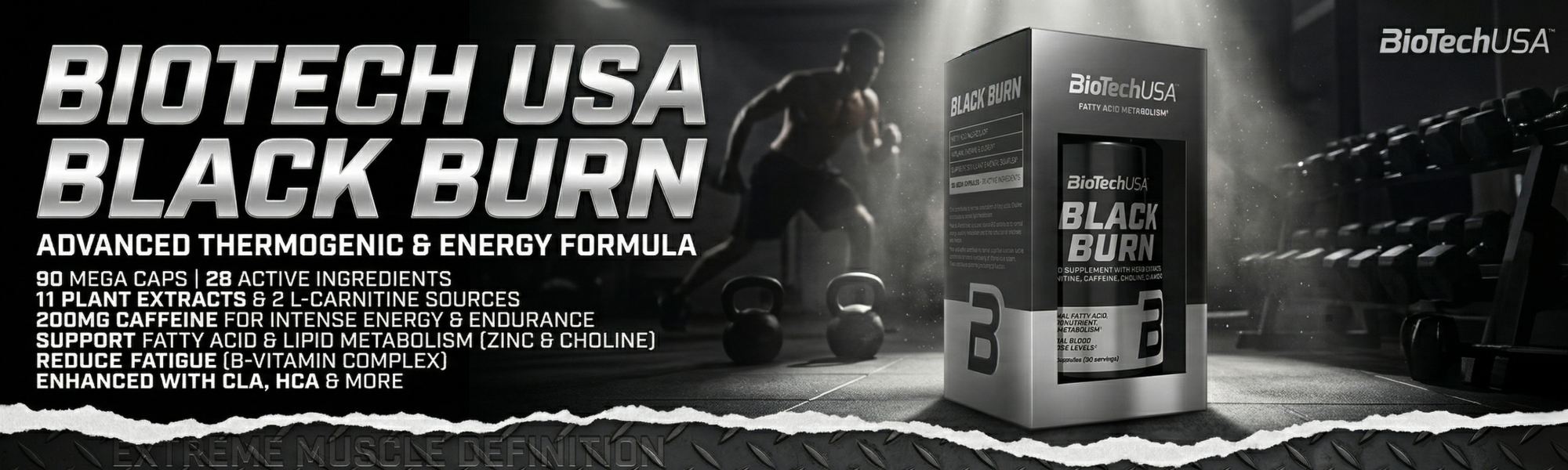BIOTECH USA BLACK BURN