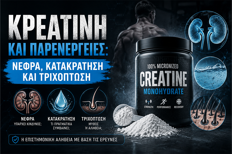 Creatine and Side Effects: Kidneys, Retention, and Hair Loss