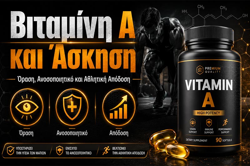 Βιταμίνη A και Άσκηση: Όραση, Ανοσοποιητικό και Αθλητική Απόδοση