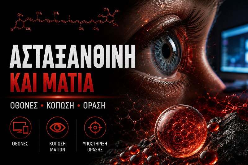 Astaxanthin and Eye Health: Screens, Fatigue and Vision