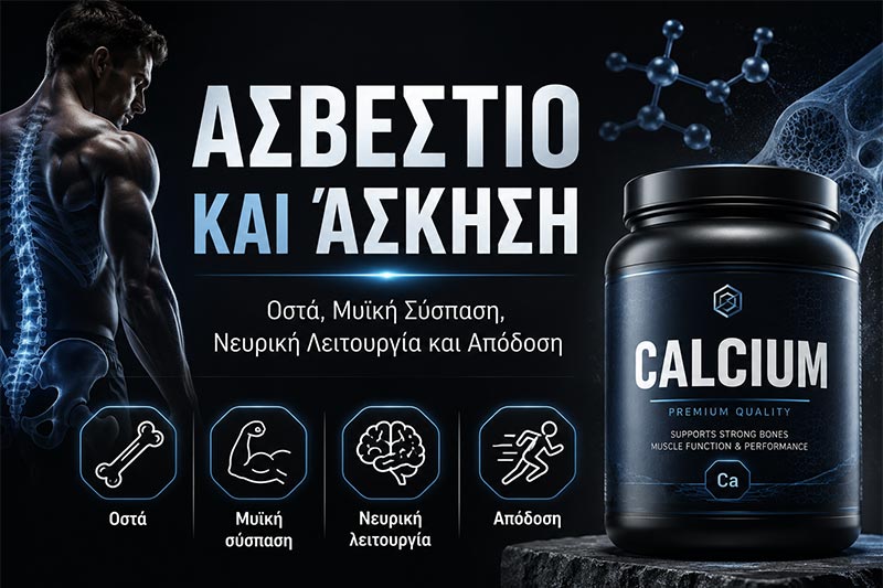 Ασβέστιο και Άσκηση: Οστά, Μυϊκή Σύσπαση και Αθλητική Απόδοση