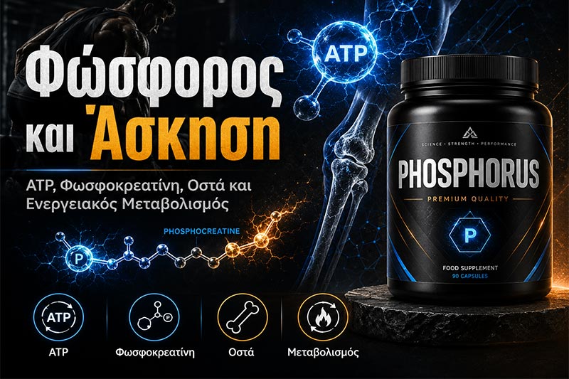 Φώσφορος και Άσκηση: ATP, Φωσφοκρεατίνη, Οστά και Απόδοση