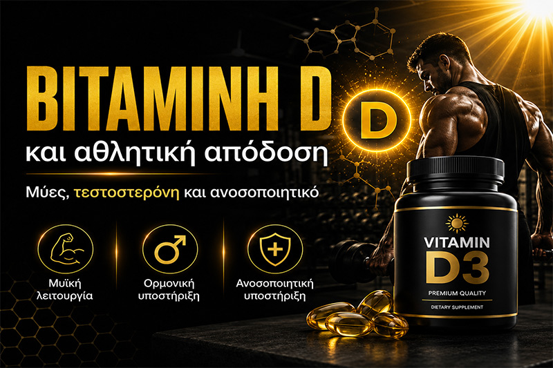Βιταμίνη D και Αθλητική Απόδοση: Μύες και Τεστοστερόνη