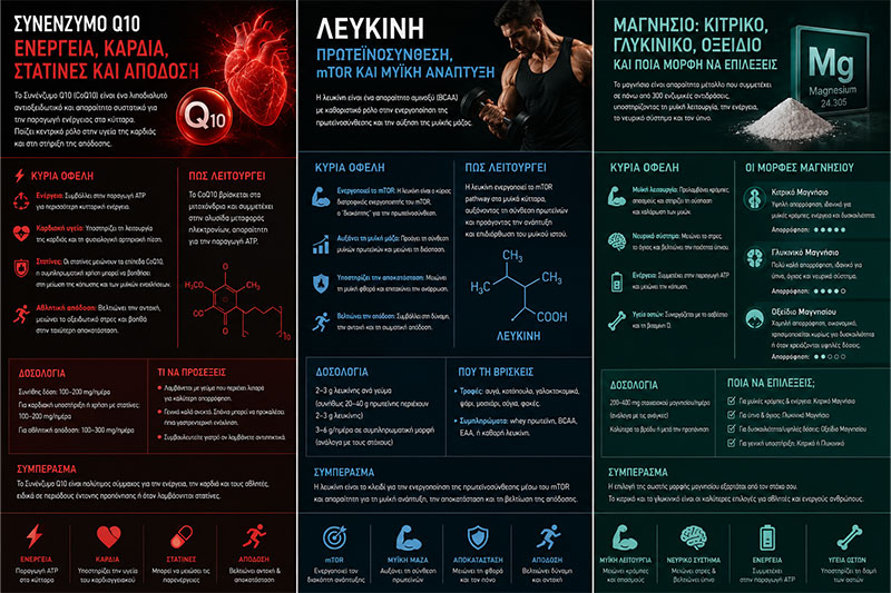 Μαγνήσιο: Κιτρικό, Γλυκινικό ή Οξείδιο;