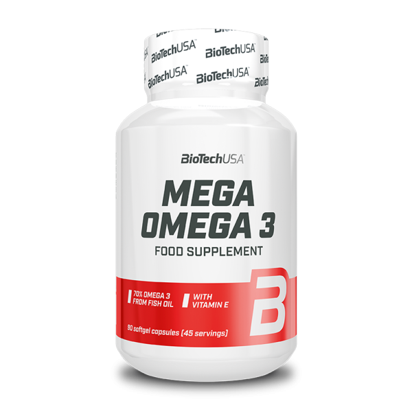 BioTech USA Mega Omega 3 90 Caps