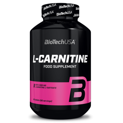 L-Καρνιτίνη BioTech USA L-Carnitine 1000 mg 60 Tabs