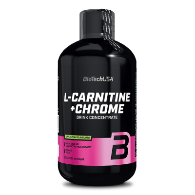 L-Καρνιτίνη BioTech USA L-Carnitine + Chrome 500ml