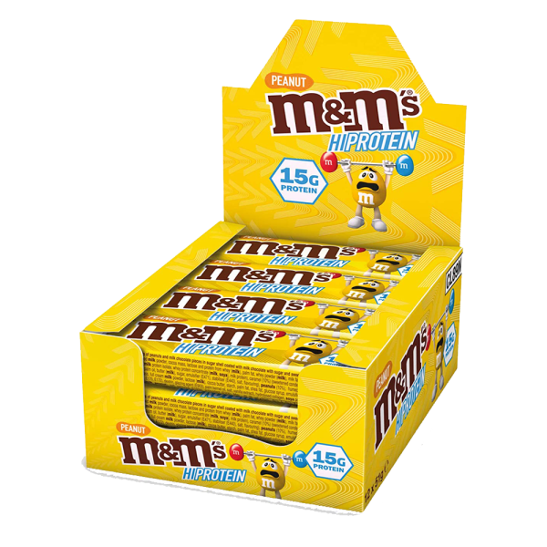 M&Ms Hi-Protein Bar 12 x 51g