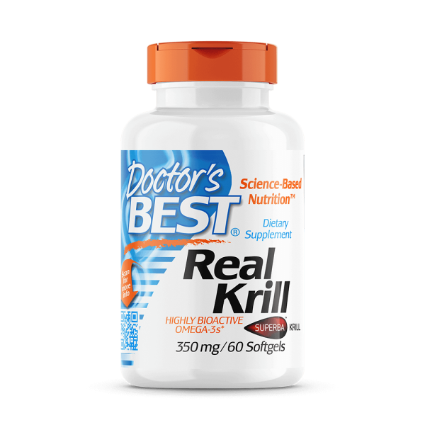 Doctors Best Real Krill 350mg 60 Softgels
