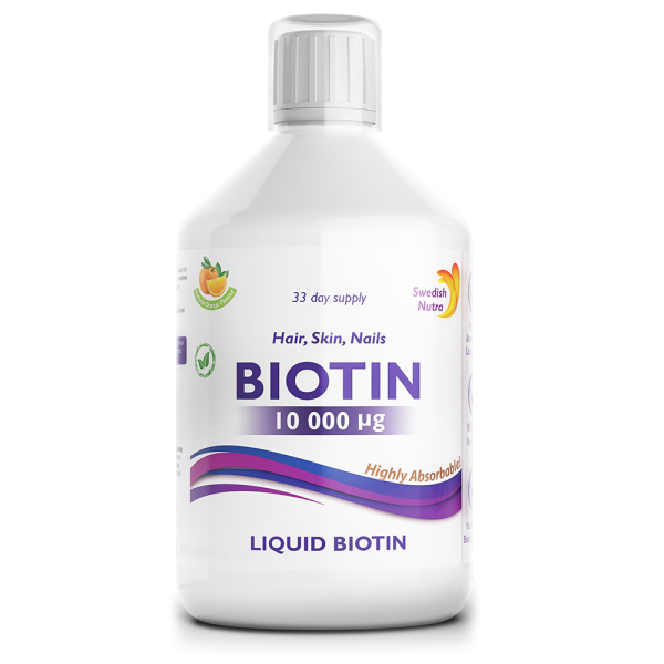 Swedish Nutra Biotin 10.000mcg 500ml