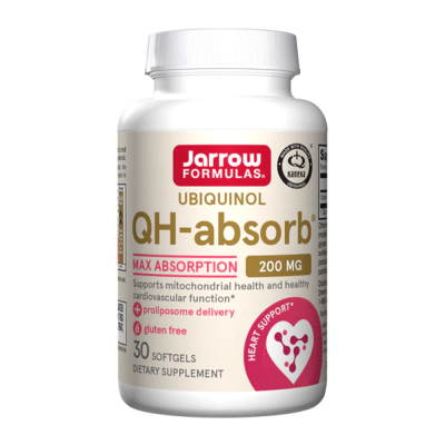 Jarrow Formulas Ubiquinol QH-absorb With Kaneka 200mg 30 Softgels