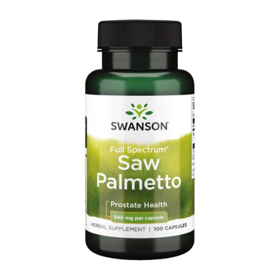 Swanson Saw Palmetto 540mg 100 Caps