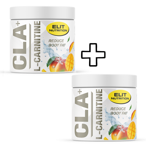 2x Elit Nutrition CLA + L-Carnitine Powder 180g