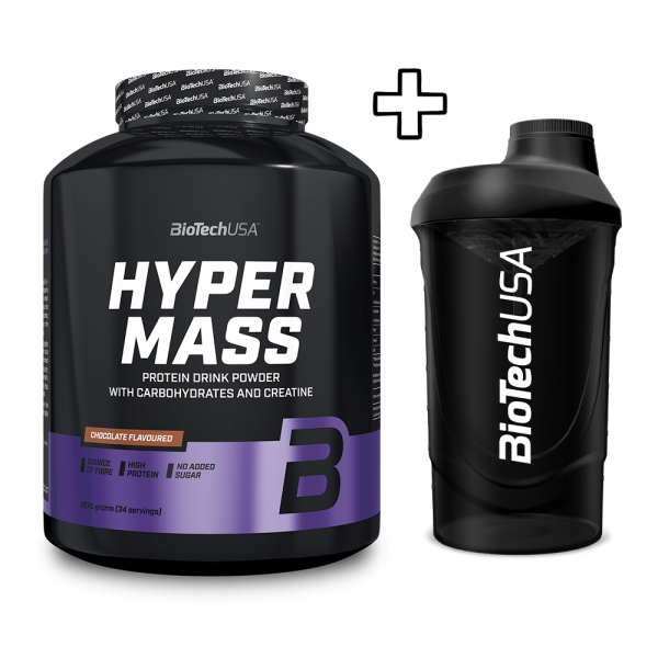 BioTech USA Hyper Mass 2270g + (GIFT) BioTech USA Wave Shaker 600ml