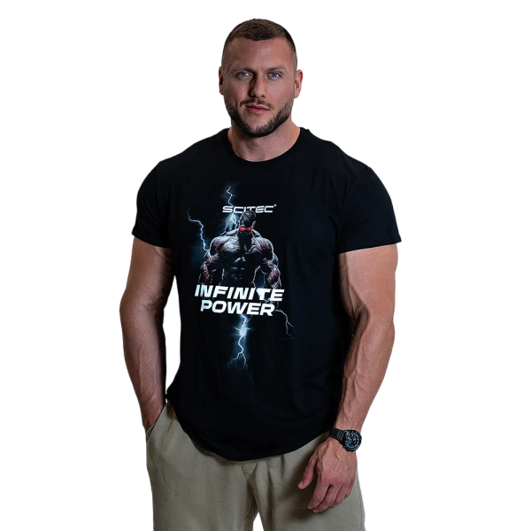 Scitec Nutrition Hot Blood Infinity T-Shirt Black