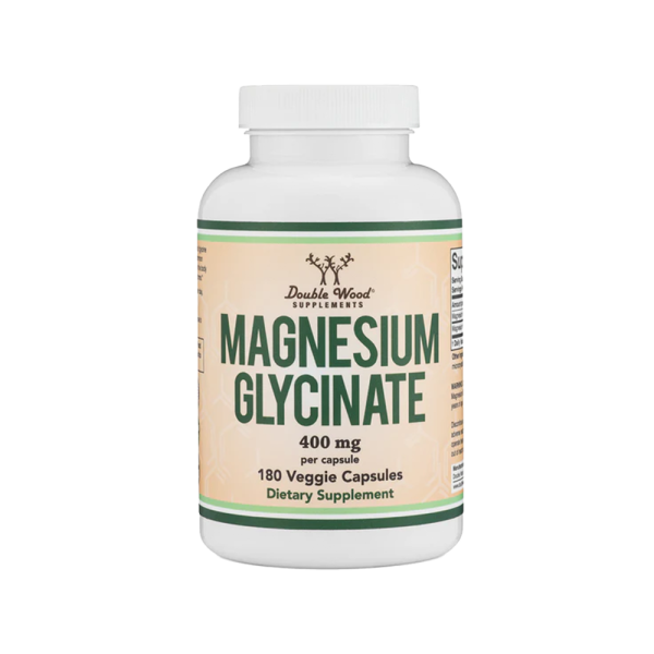 Double Wood Magnesium Glycinate 400mg 180 Caps