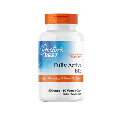 Vitamins Doctor's Best Fully Active B12 1500mcg 60 Vcaps