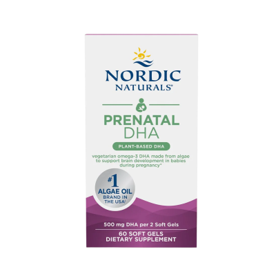 Συμπληρωματα διατροφης Nordic Naturals Vegan Prenatal DHA 500mg 60 Softgels