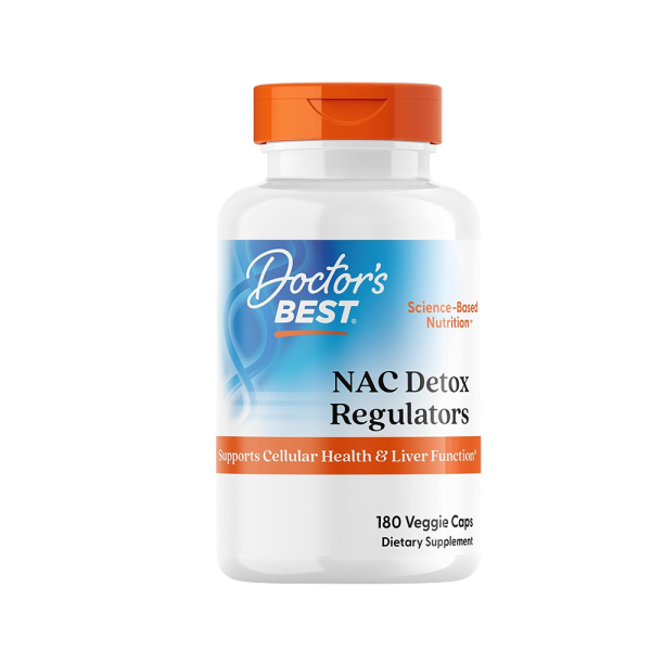 Doctors Best NAC Detox Regulators 180 VCaps