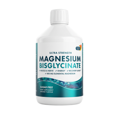 Swedish Nutra Magnesium Bisglycinate 4000mg 500ml