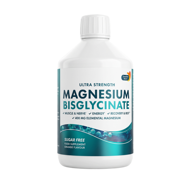 Swedish Nutra Magnesium Bisglycinate 4000mg 500ml