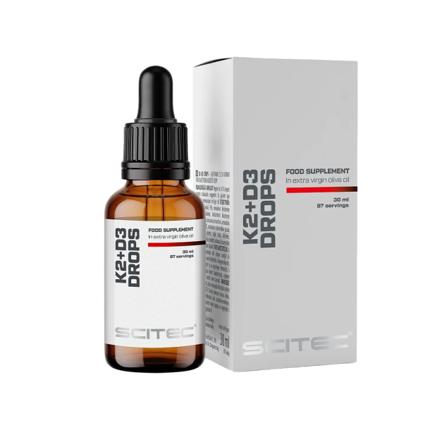 Scitec Nutrition K2 + D3 Drops 2000IU 120mcg 30ml