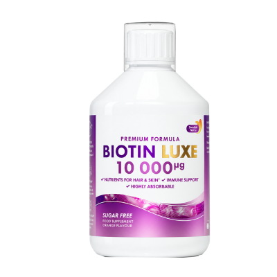 Συμπληρωματα διατροφης Swedish Nutra Biotin Luxe Sugar Free 10.000mcg 500ml