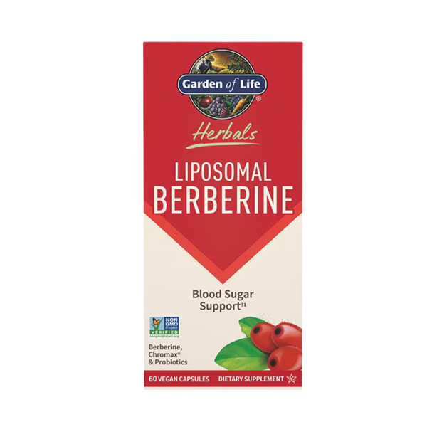 Garden Of Life Herbals Liposomal Berberine Capsules 60 VCaps