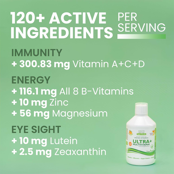 Swedish Nutra Ultra + Multivitamin 500ml