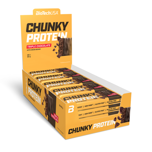 BioTech USA Chunky Protein Bar 20 x 50g