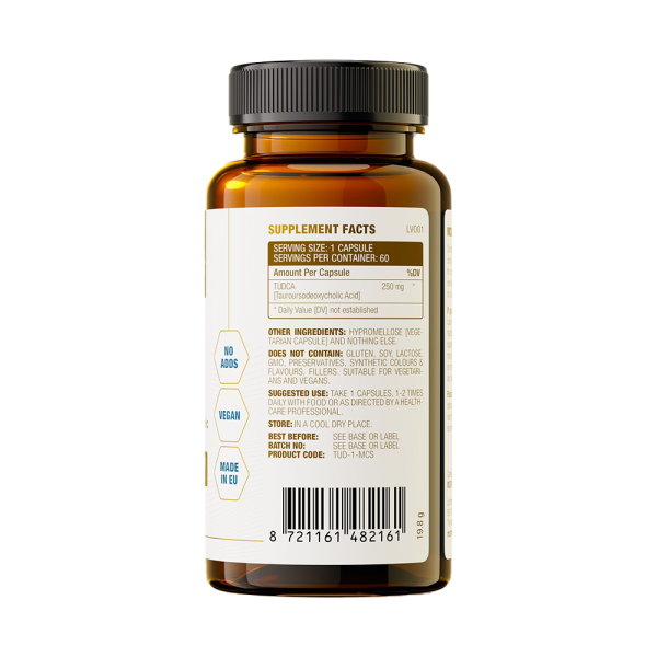 MCS Formulas Tudca 250mg 60 Caps
