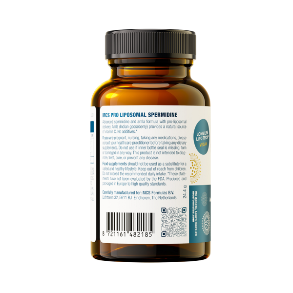 MCS Formulas Spermidine Pro Liposomal 6mg 60 Caps